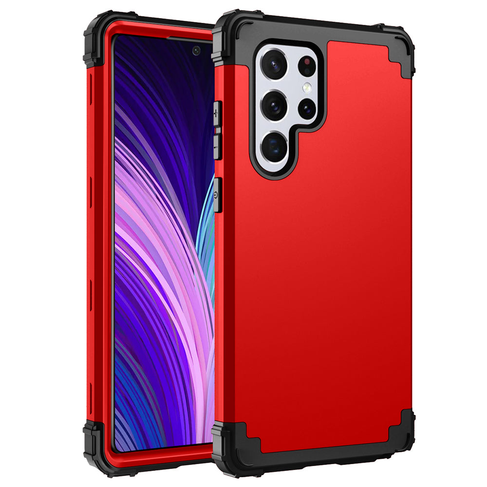 For Samsung Galaxy S23 Ultra Hard Plastic Silicone Phone Case Shockproof Cell Phone Cover For Samsung Galaxy S23 Ultra Hard Plastic Silicone Phone Case Shockproof Cell Phone Cover